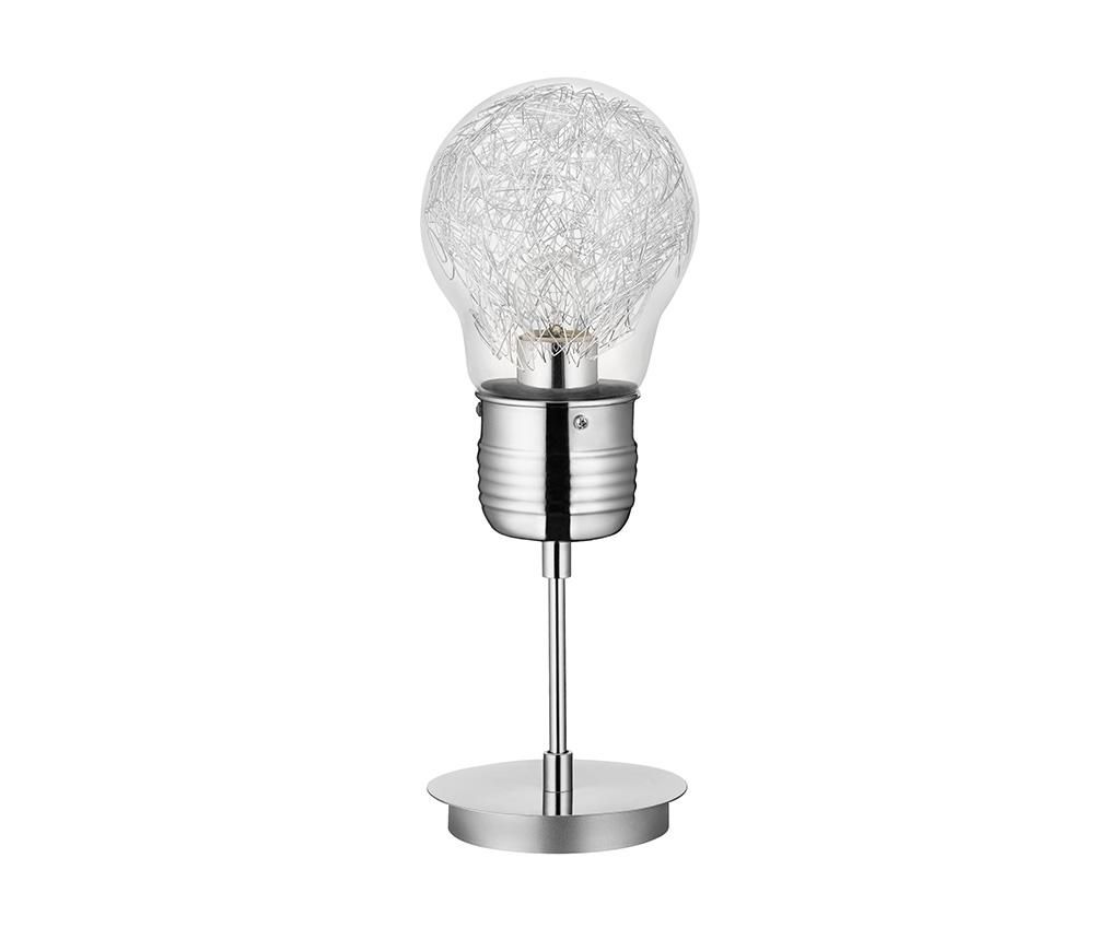 Veioza Bulb Chrome Transparent – BRITOP Lighting, Alb