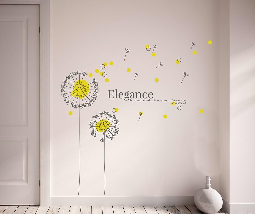 Sticker Yellow Dandelion