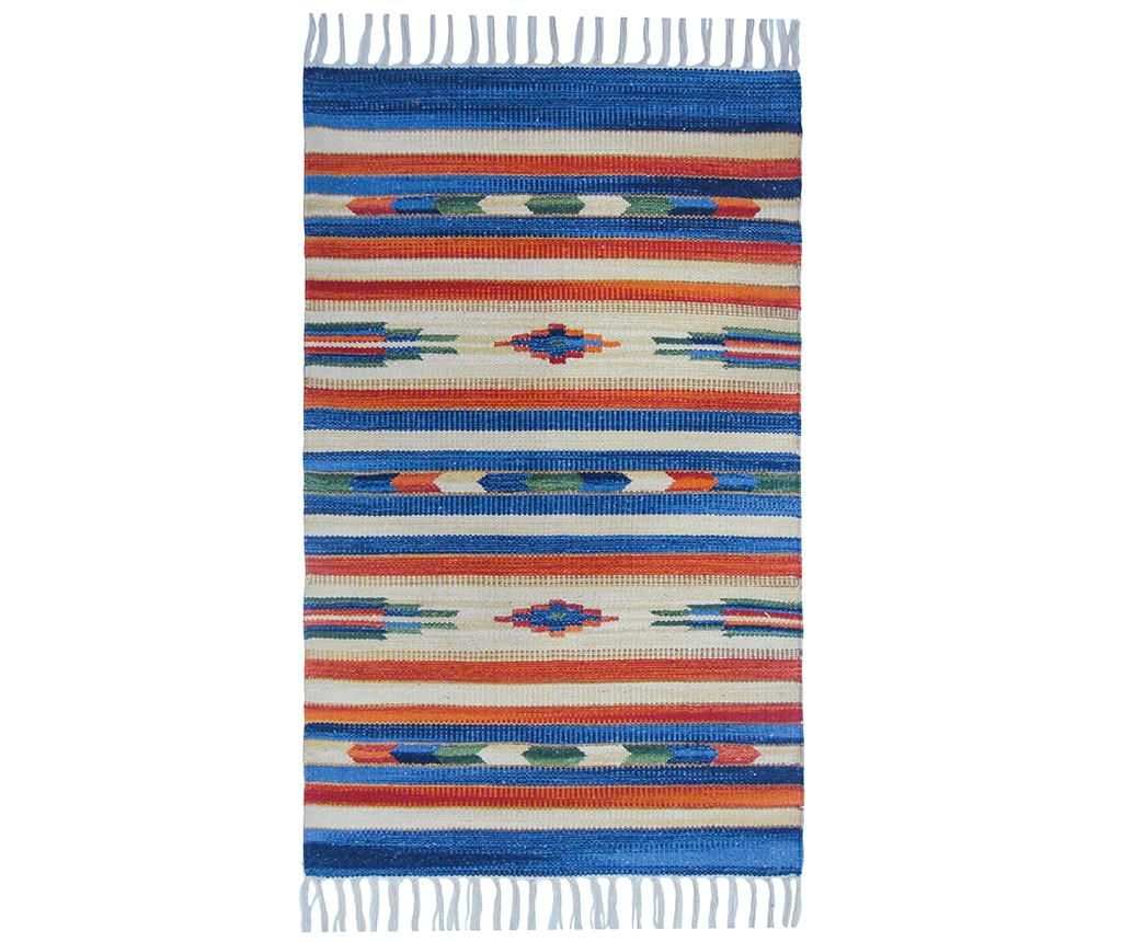 Covor tip pres Country Fringes Traditional 60x90 cm - Bakero, Multicolor