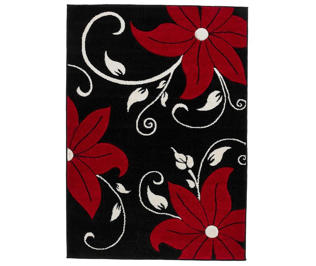 Covor Verona Black and Red 60x225 cm