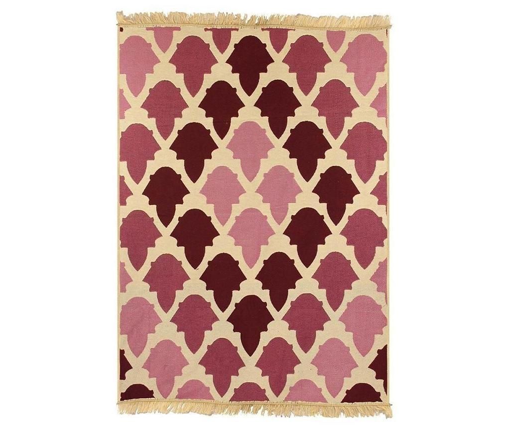 Covor tip pres Baklava Claret Red Pink 120x180 cm