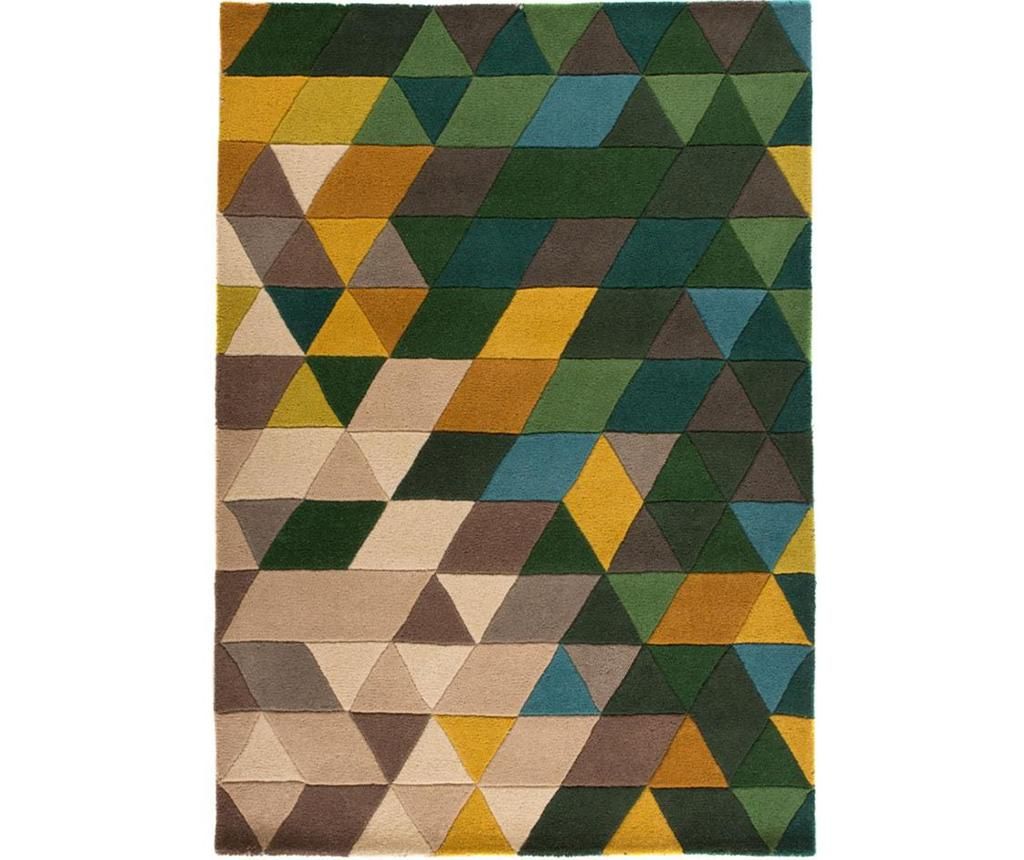 Covor Prism Green 80x150 cm - Flair Rugs, Verde,Multicolor