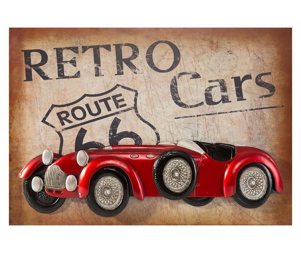 Decoratiune de perete Retro Car - Eurofirany, Multicolor de la Eurofirany