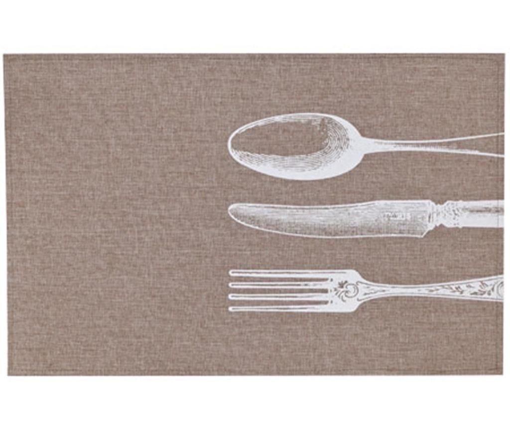 Suport farfurie Cutlery White 30x45 cm