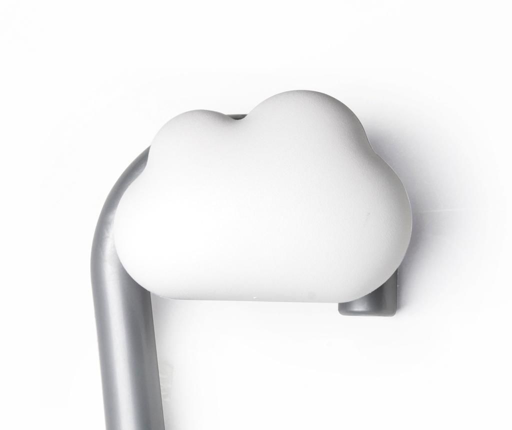 Cuier Qualy, Cloud White, 10x6x7 cm, plastic ABS – Qualy, Alb Qualy imagine 2022