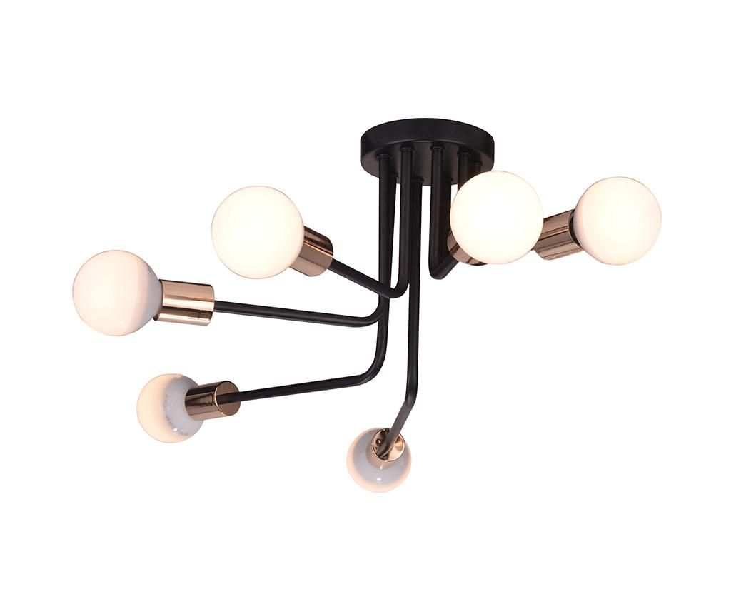 Lustra Spill Six - Candellux Lighting, Negru