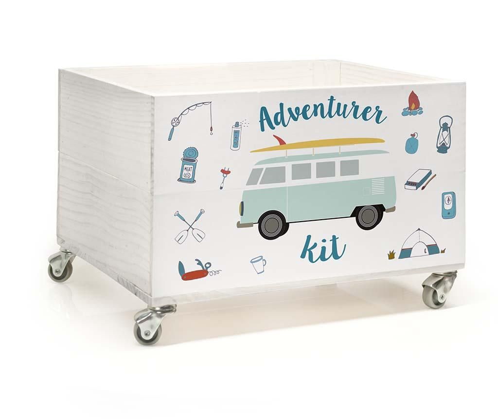 Cutie pentru depozitare Adventure Kit – Little Nice Things, Crem