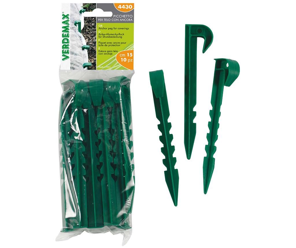 Set 10 tepuse de fixare pentru folie Greeny