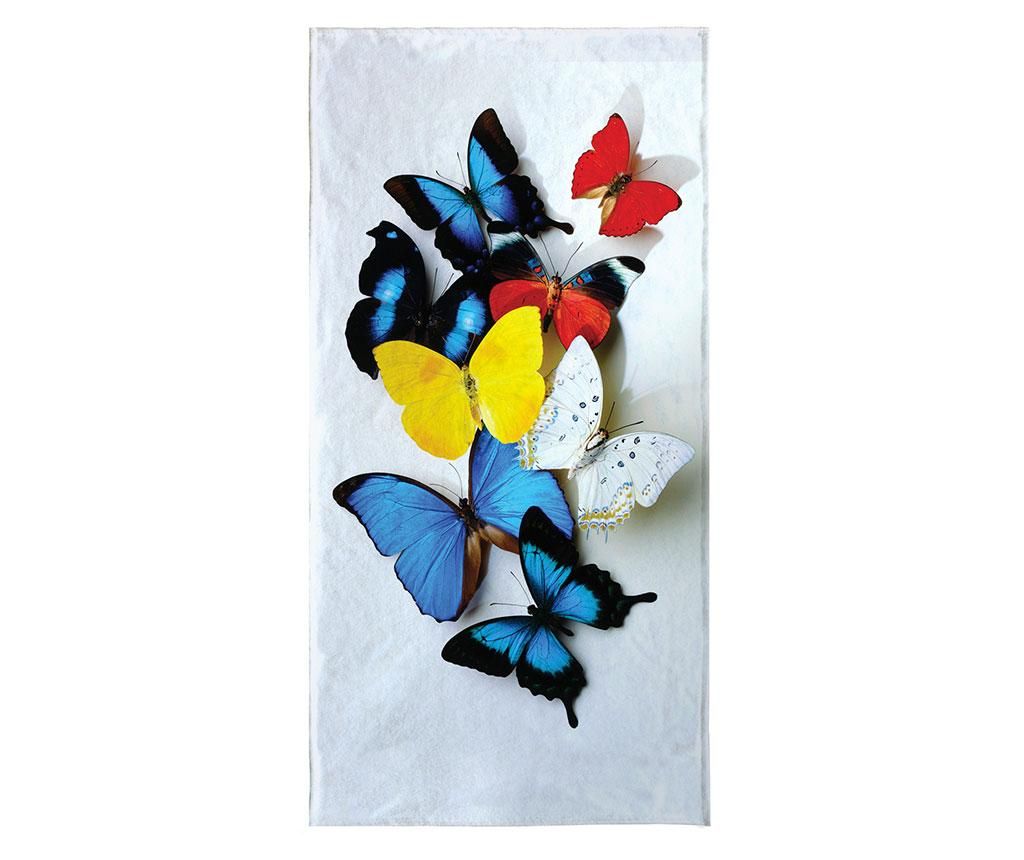 Prosop de plaja Familly Butterflies 80x155 cm - AYD Beach Towels