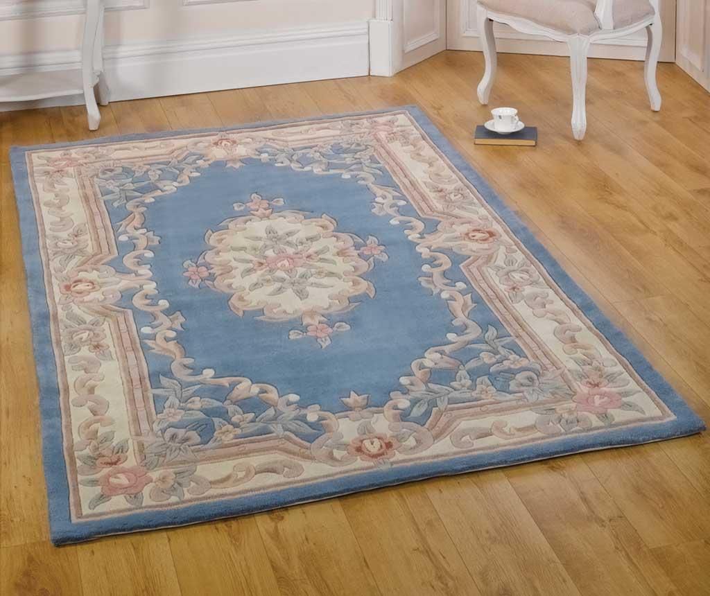 Covor Aubusson Blue 75x150 cm - Flair Rugs, Crem,Albastru