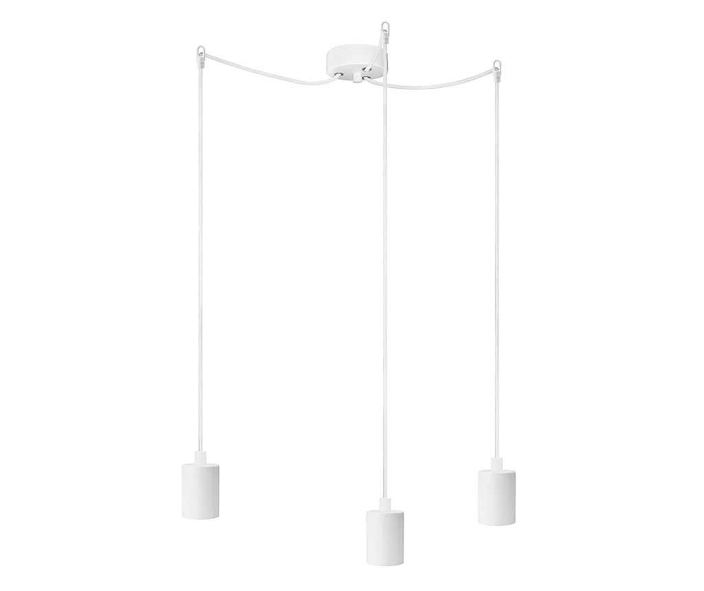 Lustra Cero Triple White - Bulb Attack, Alb