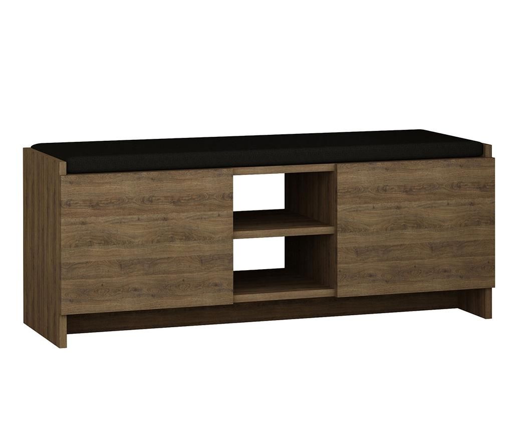 Pantofar Homitis, Zulla Dark Oak, 110x37x43 cm - Homitis, Maro