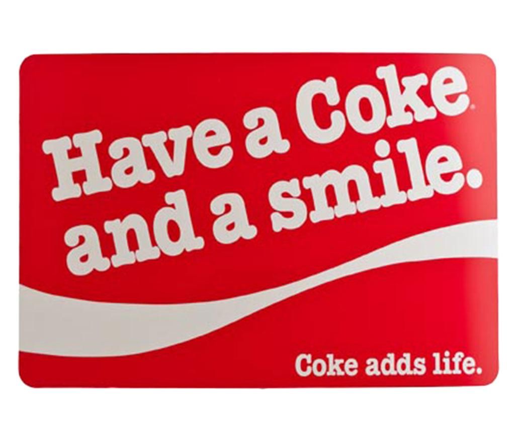 Suport farfurie Have a Coke and a Smile 30x43 cm
