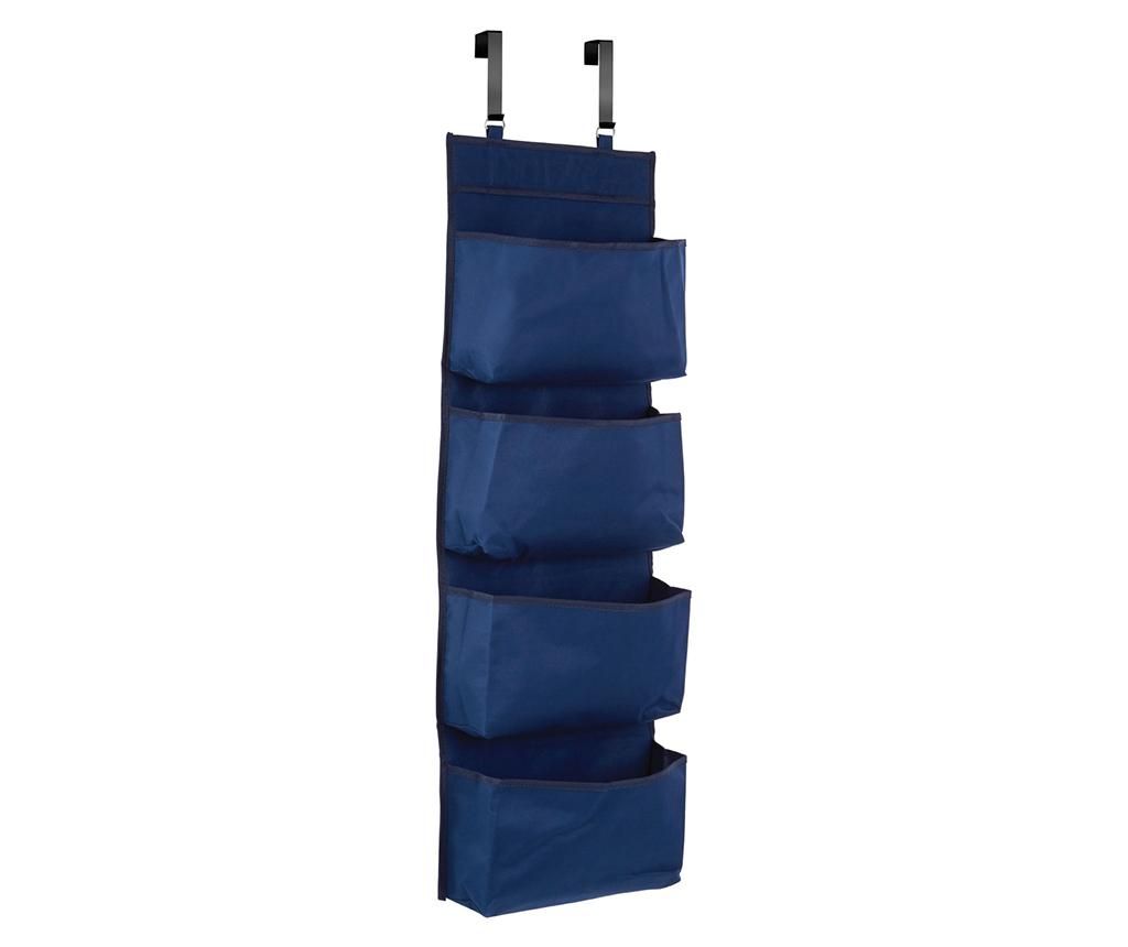 Organizator pentru usa Simple Dark Blue - Premier, Albastru