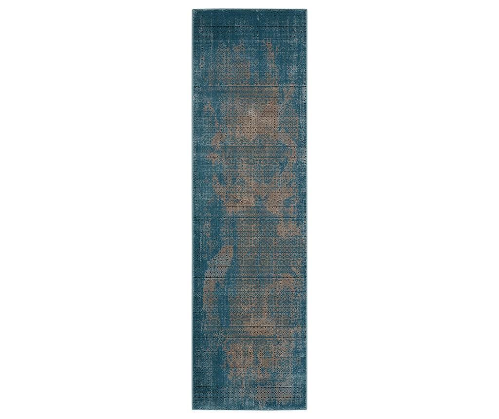 Covor Karma Blue 66x229 cm