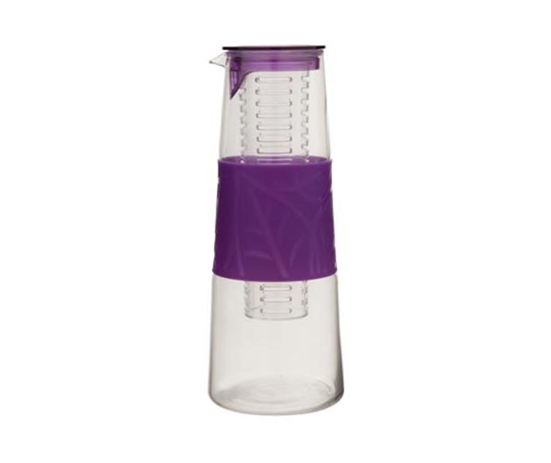 Carafa cu capac si infuzor Eria Purple 1 L - Cosy & Trendy, Mov