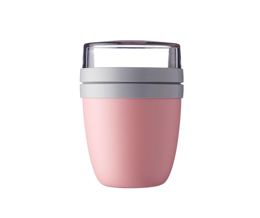 Cutie pentru pranz Ellipse Nordic Pink 700 ml – Rosti Mepal, Roz Rosti Mepal imagine 2022