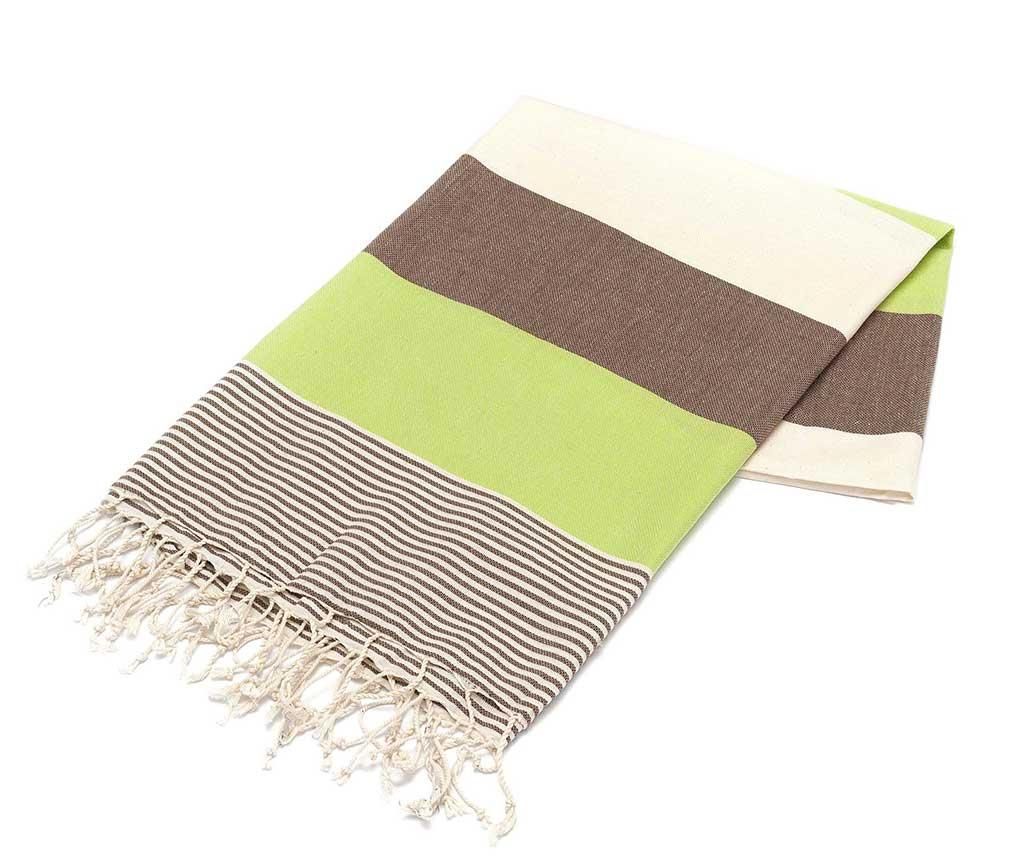 Prosop de baie Fouta American Brown 100x180 cm