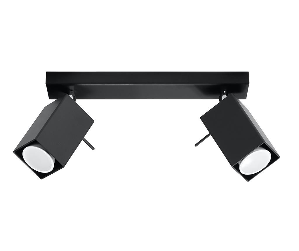 Lustra Nice Lamps, Toscana Two Black, otel, negru, 30x8x15 cm – Nice Lamps, Negru Nice Lamps imagine reduceri 2022