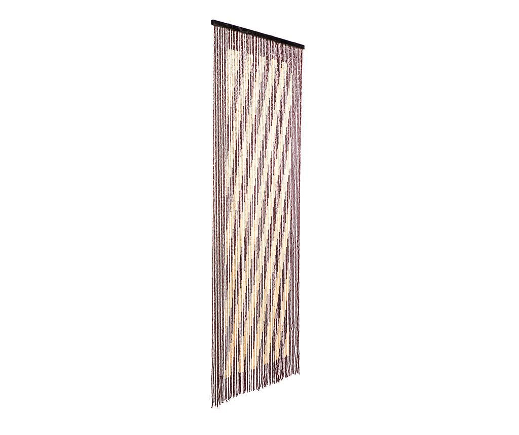 Perdea de usa Lines 90x200 cm - Catral, Maro