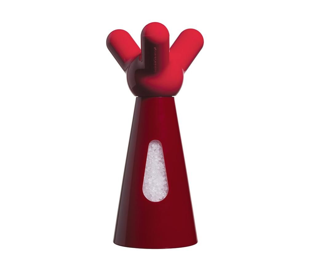 Rasnita pentru sare si piper Viceversa, Mayday Red, plastic ABS, ⌀8 cm, 8x8x18 cm – Viceversa, Rosu Viceversa imagine 2022