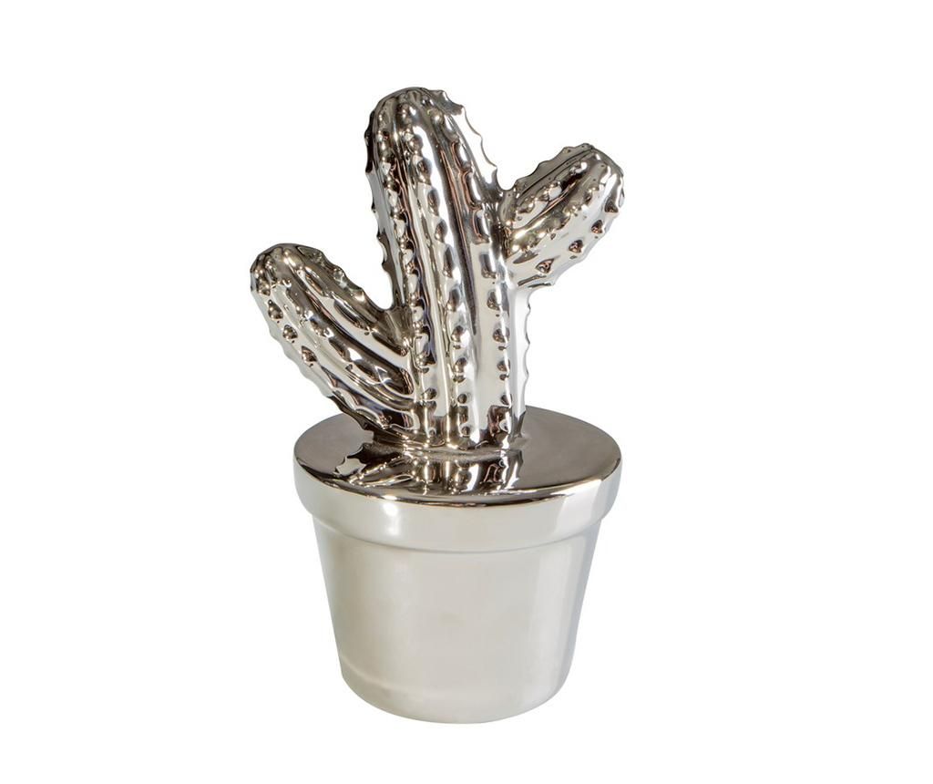 Decoratiune Cactus Silver Shine – Eurofirany