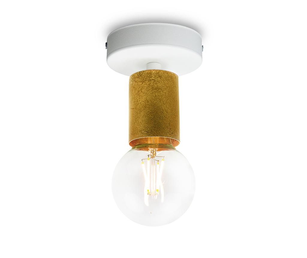 Plafoniera Bulb Attack, Cero Basic Gold, otel acoperit cu folie metalica, galben auriu, 10x10x10 cm – Bulb Attack, Galben & Auriu Bulb Attack