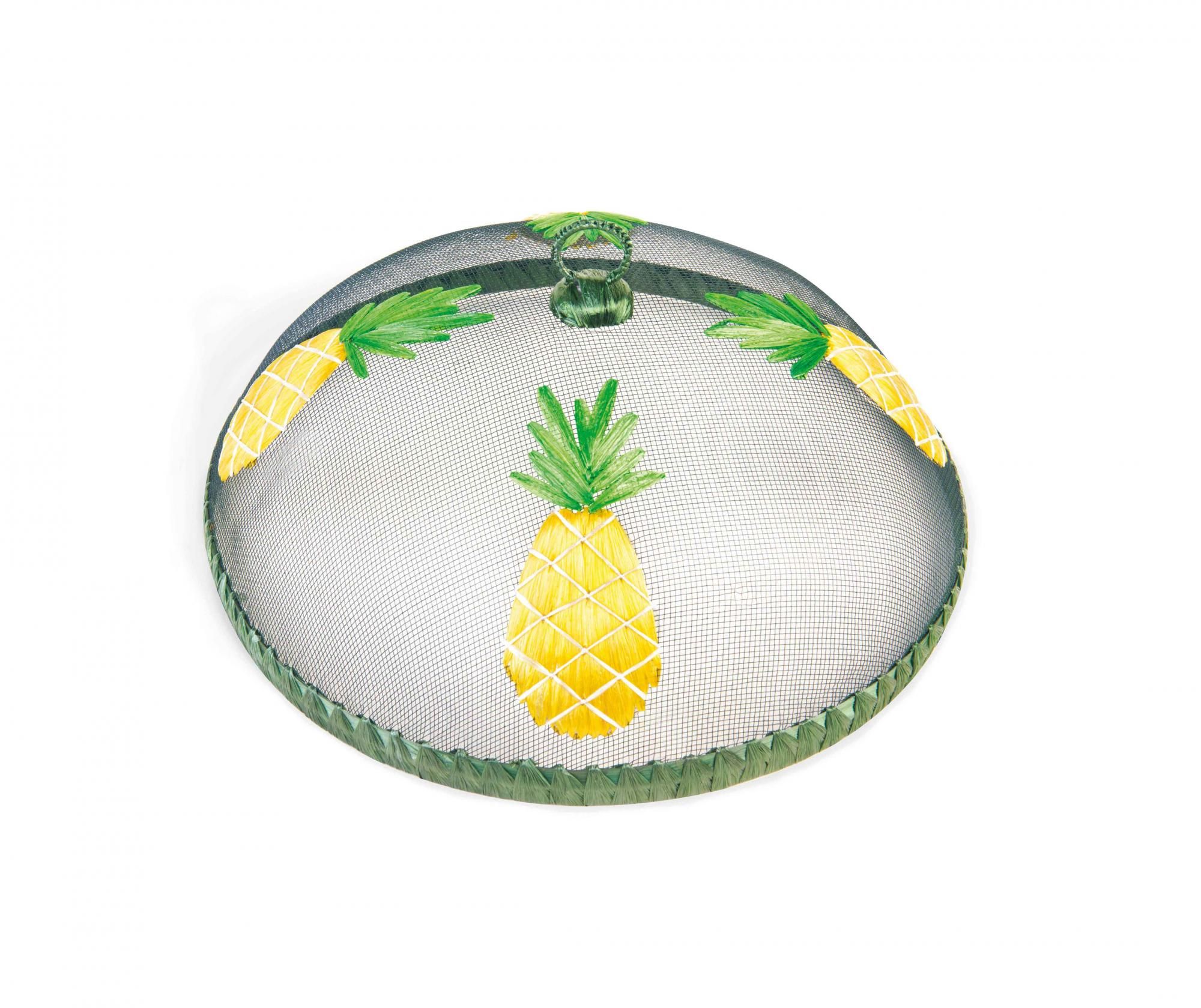 Capac pentru platou Pineapples 30 cm - Excelsa, Gri & Argintiu