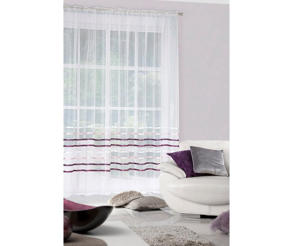 Perdea Gabi Cream Violet 250x295 cm