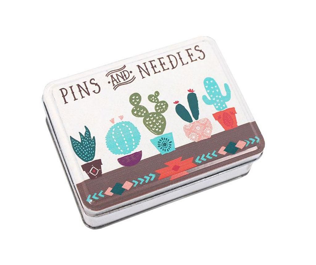 Cutie cu capac Pins and Needles