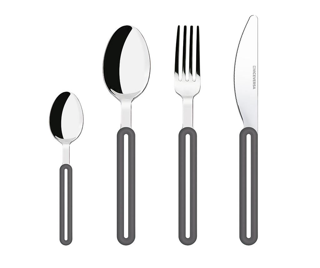 Set tacamuri 4 piese Offset Grey