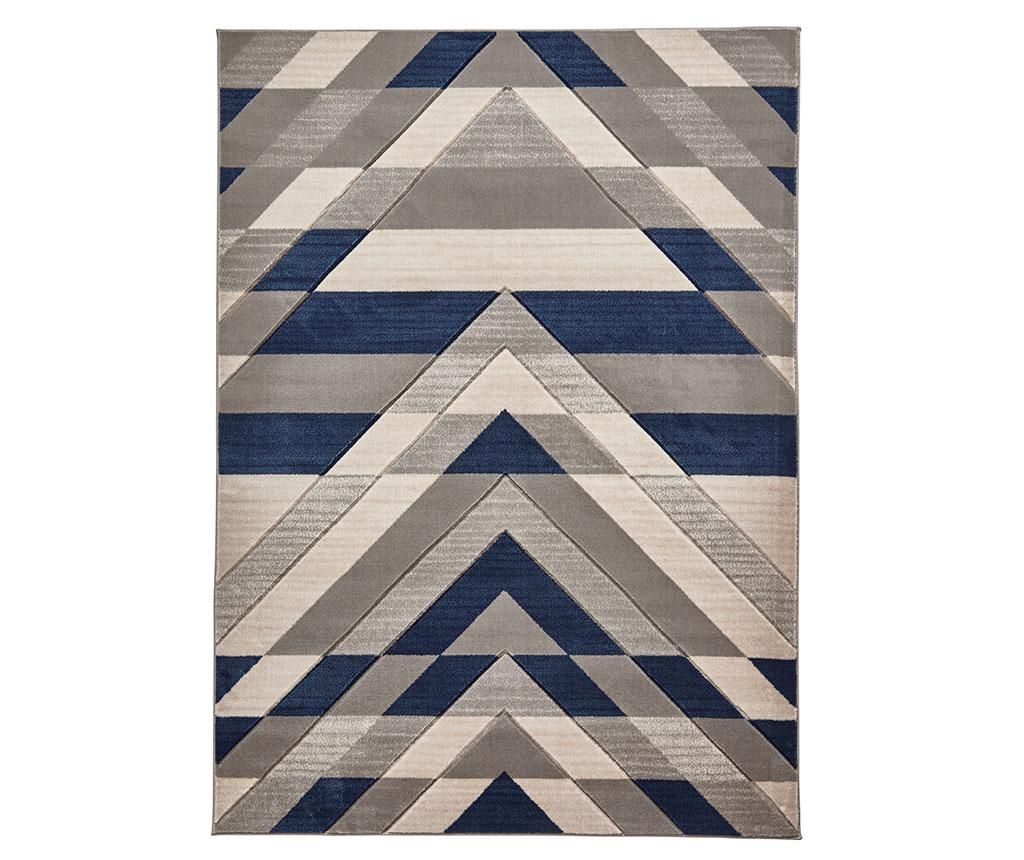 Covor Pembroke Grey Blue 80x150 cm - Think Rugs, Albastru,Gri & Argintiu