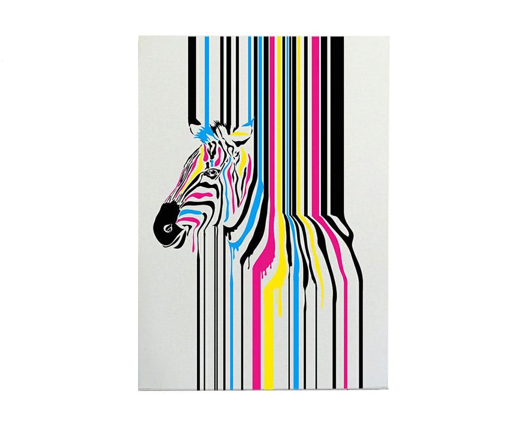 Tablou Zebra Fusion 50x70 cm