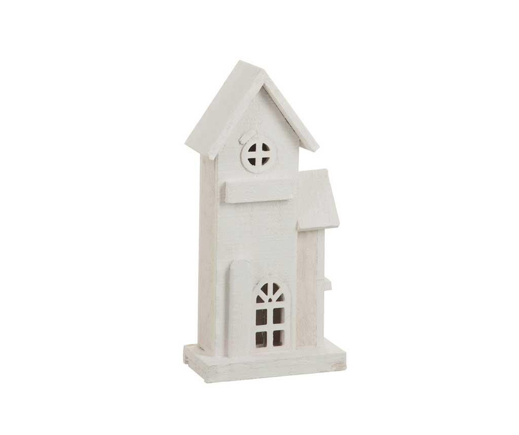 Decoratiune luminoasa House White - J-line, Alb,Multicolor