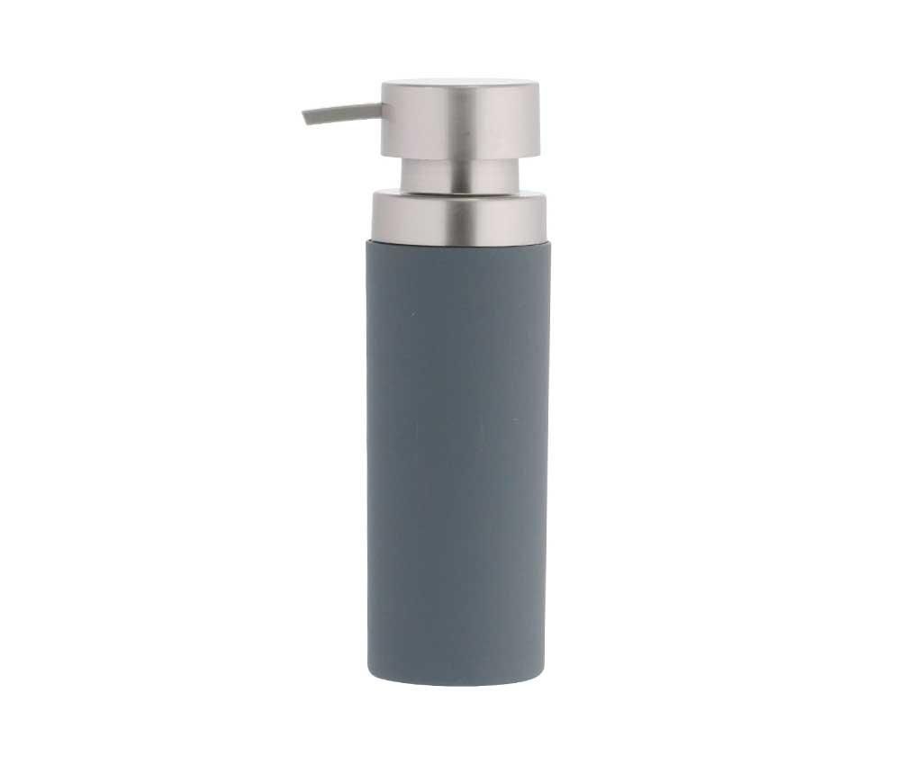 Dispenser pentru crema de corp Lena Anthracite 350 ml – Axentia, Gri & Argintiu
