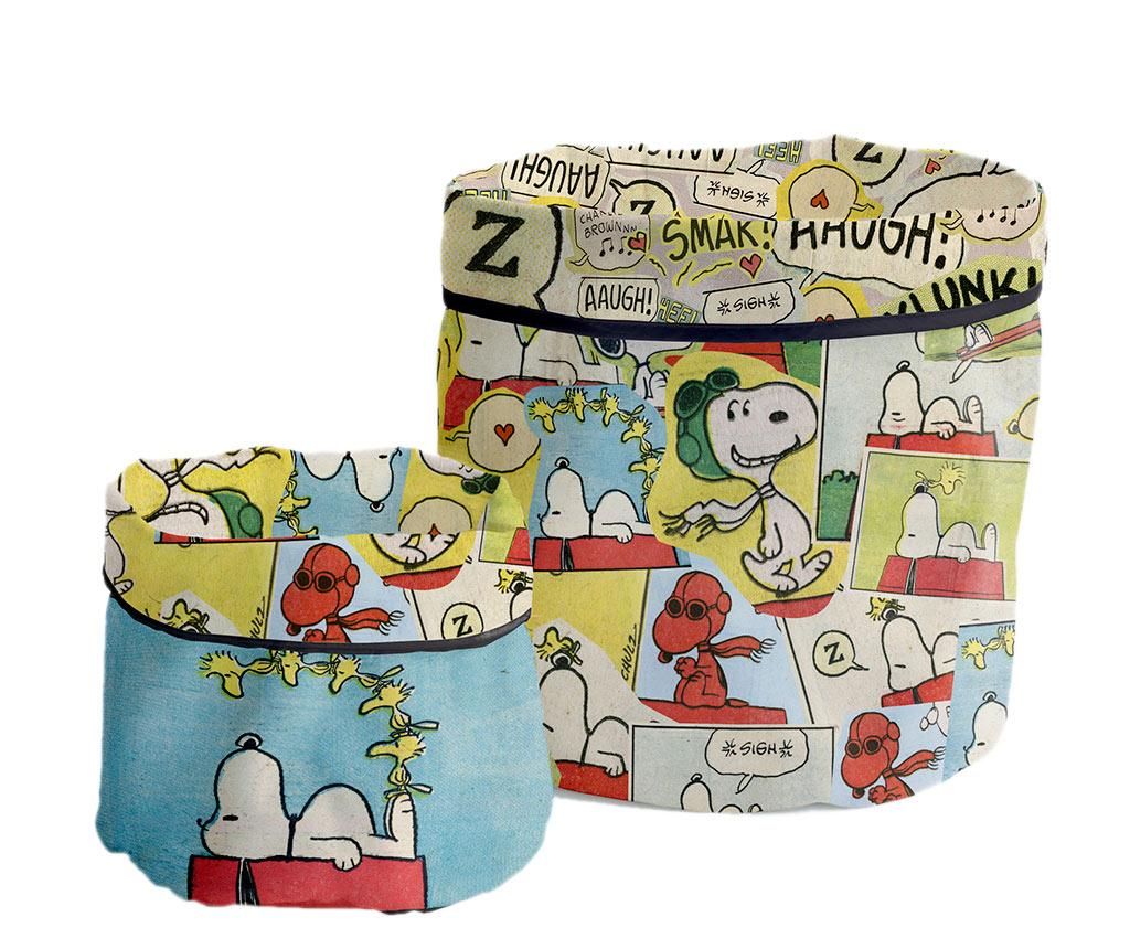 Set 2 cosuri Comic Snoopy - The Wild Hug, Multicolor