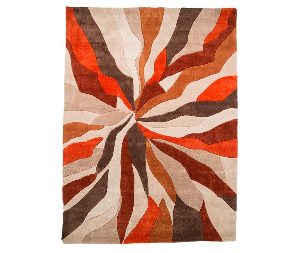 Covor Splinter Orange 200x290 cm - Flair Rugs, Maro