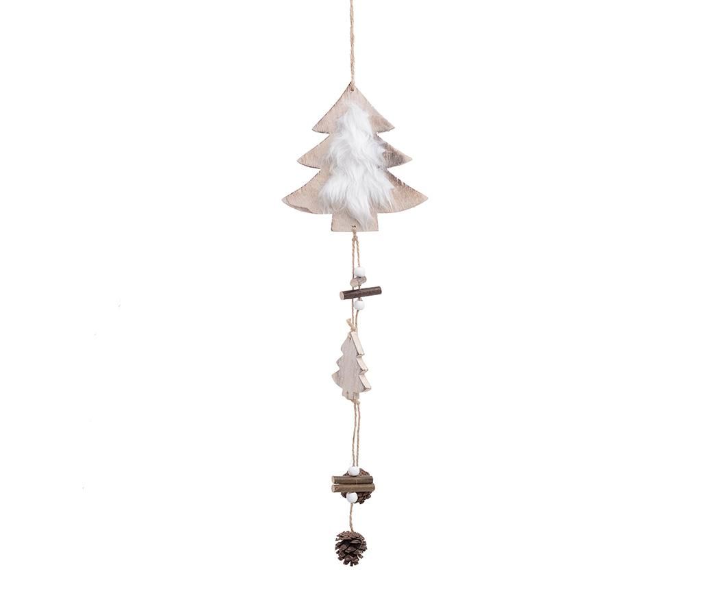 Set 6 decoratiuni suspendabile Tree with Pinecones - inart