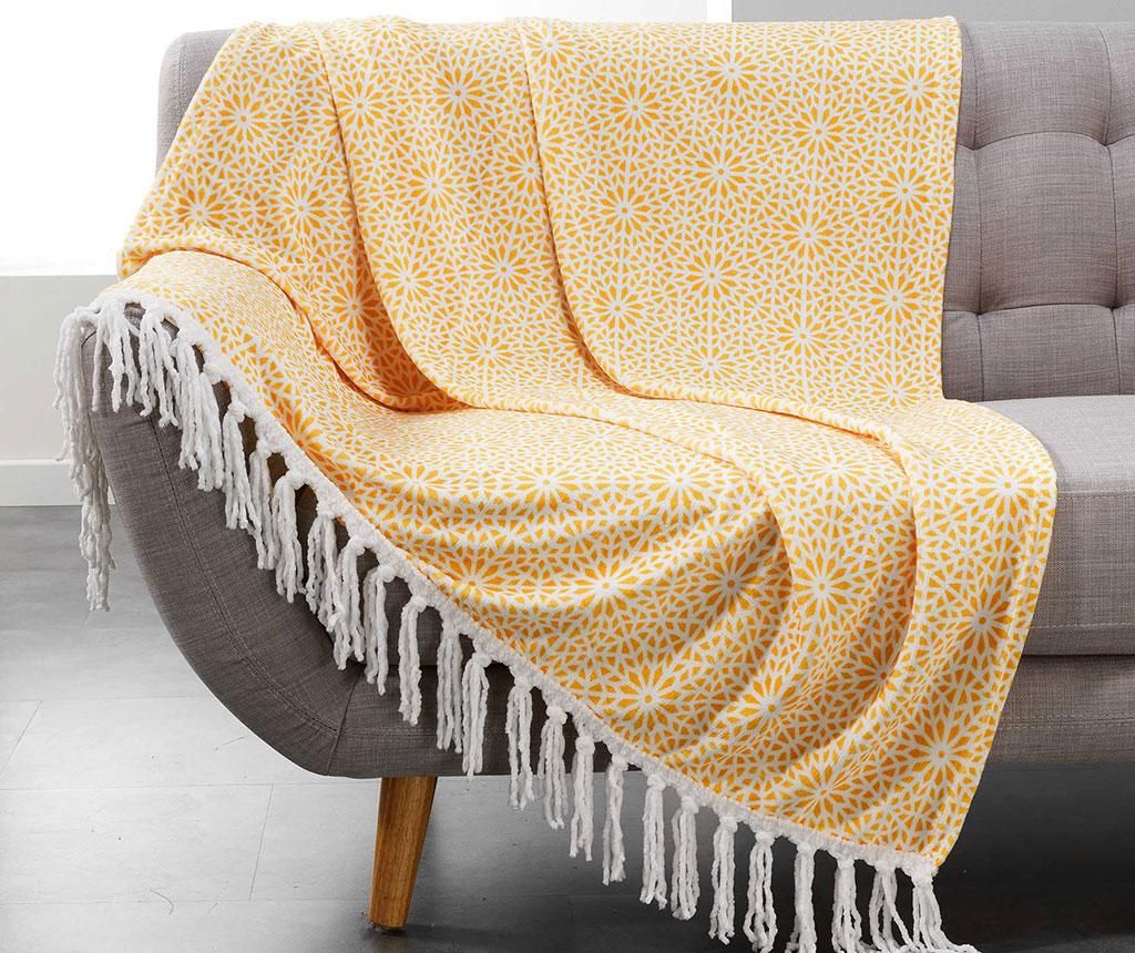 Pled Tunis Yellow 125x150 cm - L3C, Galben & Auriu