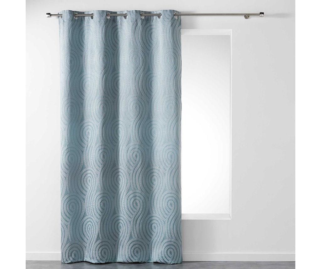 Draperie Lexi Blue 140x260 cm - L3C, Albastru