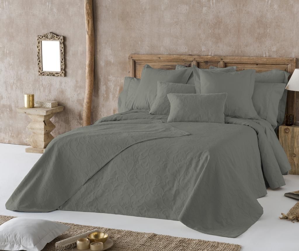 Cuvertura Nature Tea 245x270 cm - Guy Laroche Home, Verde