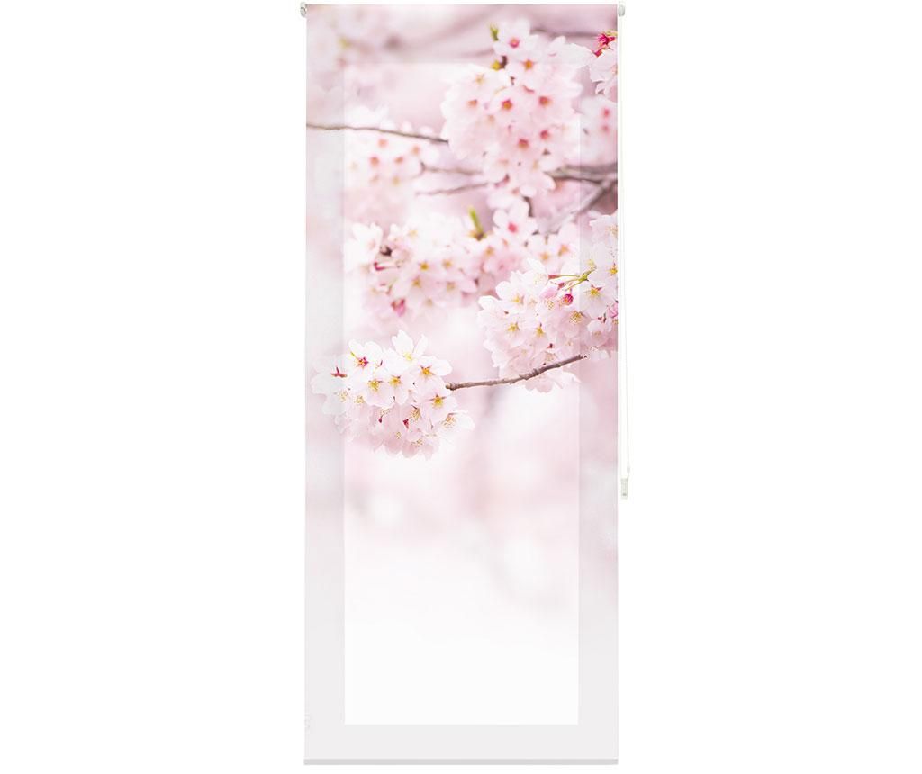 Jaluzea tip rulou Cherry Blossom 100x250 cm - Blindecor, Roz