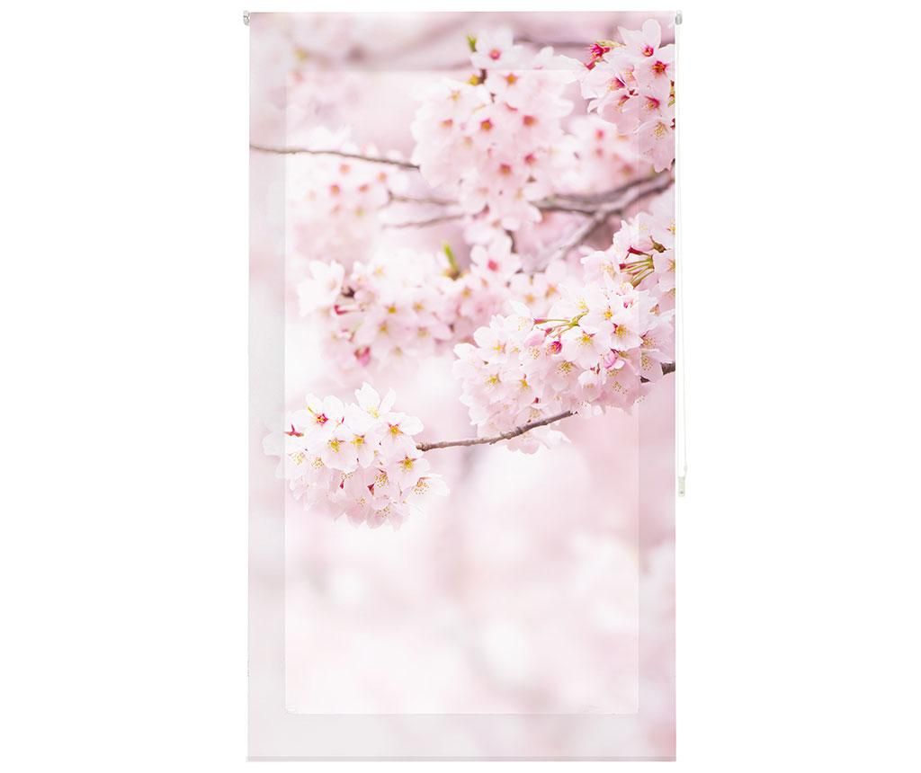 Jaluzea tip rulou Cherry Blossom 140×250 cm – BlinDECOR, Roz