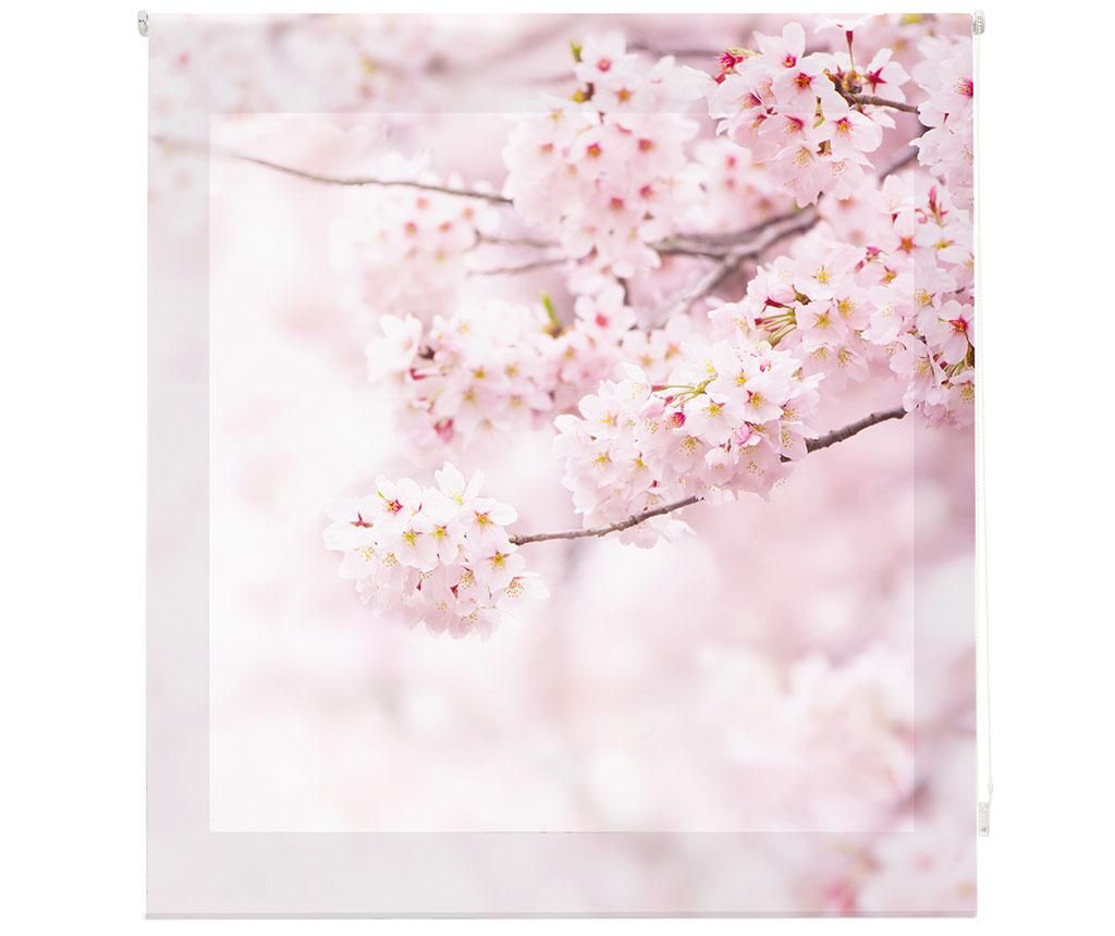 Jaluzea tip rulou Cherry Blossom 160x180 cm - Blindecor, Roz