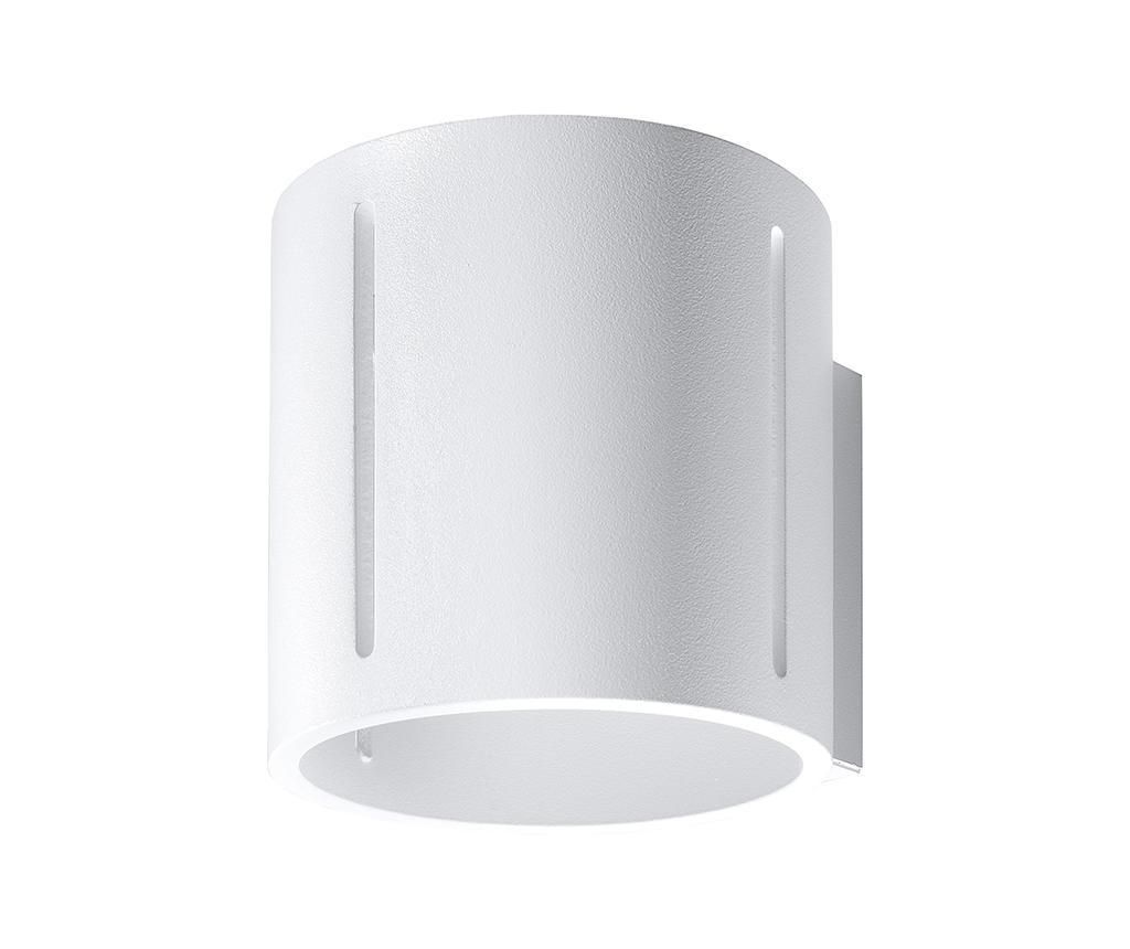 Aplica de perete Nice Lamps, Vulco White, aluminiu, alb, 12x10x10 cm – Nice Lamps, Alb Nice Lamps imagine noua idaho.ro
