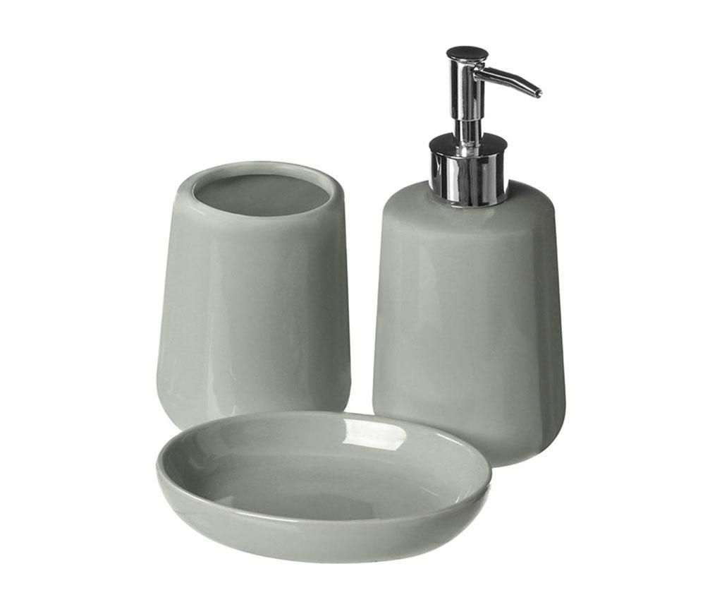 Set pentru baie 3 piese Moon Grey