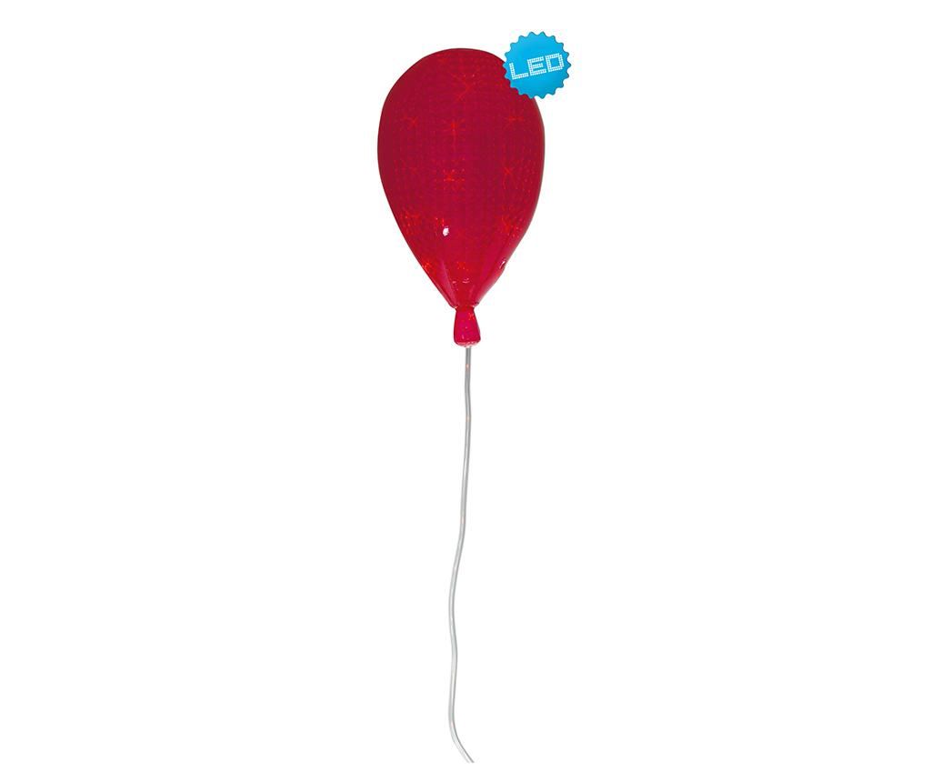 Decoratiune luminoasa Näve, Baloon Red, plastic, rosu, 35x35x50 cm – Näve, Rosu Näve imagine reduceri 2022