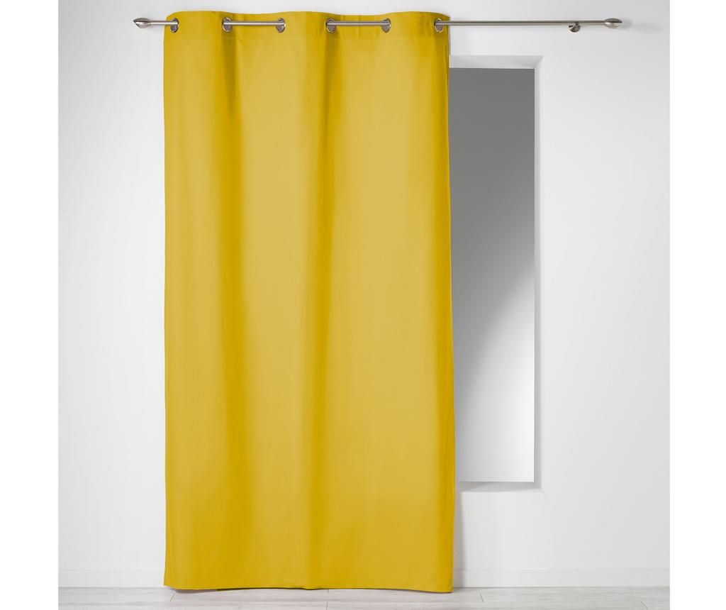 Draperie Panama Yellow 140x280 cm