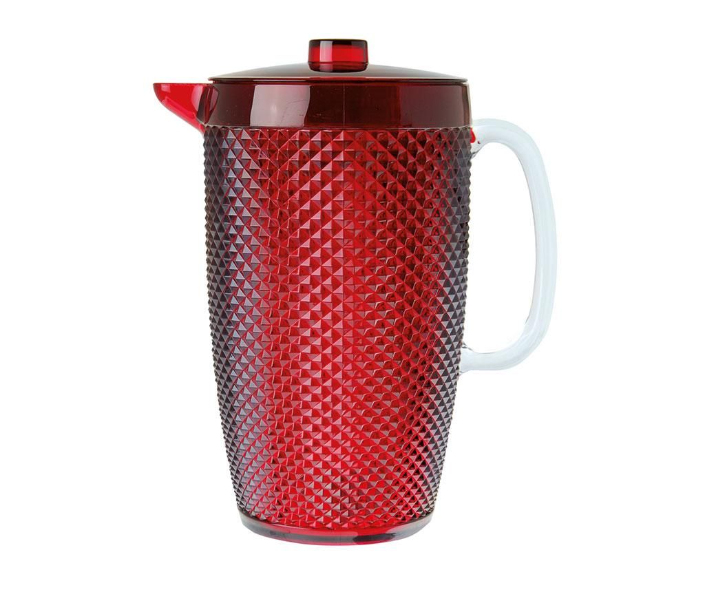 Carafa cu capac Diamond Red 2.5 L