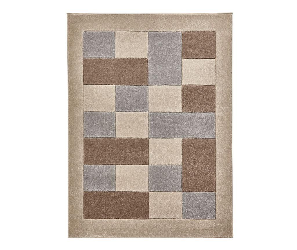 Covor Matrix Beige & Grey 160x220 cm - Think Rugs, Crem